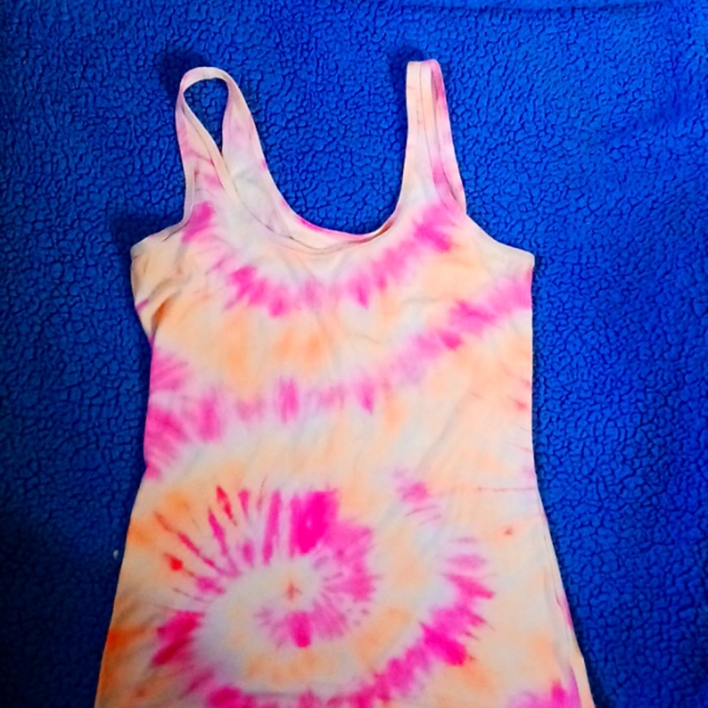 Tye dye tank top
